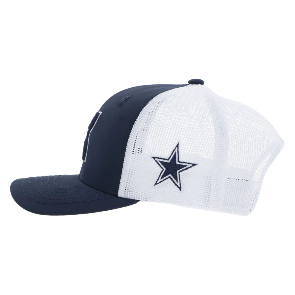 Hooey "Dallas Cowboys" Hat Navy/White w/Hooey Logo7320T NVWH