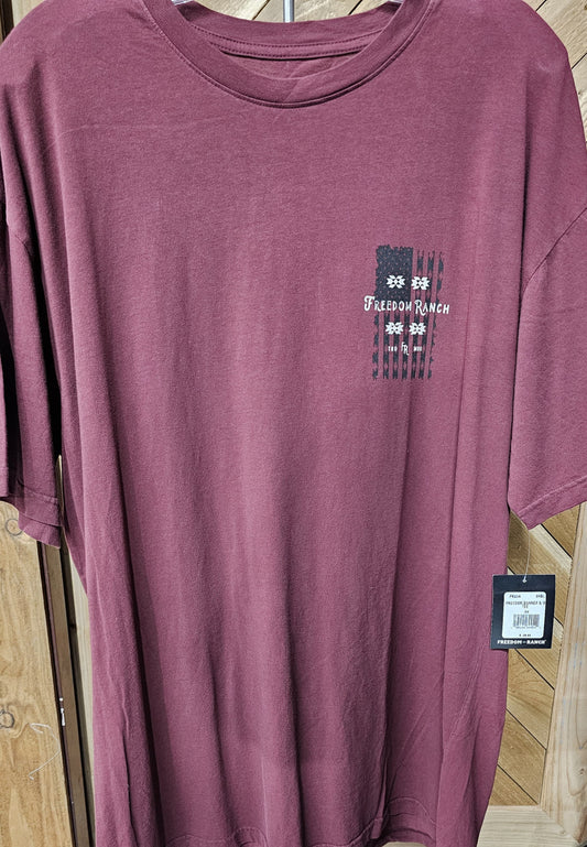 Freedom Ranch FR234 Freedom Banner S/S Tee