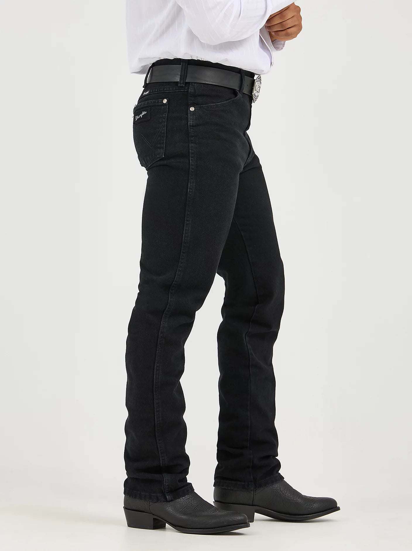 Wrangler Cowboy Cut Silver Edition Slim Fit Black 933