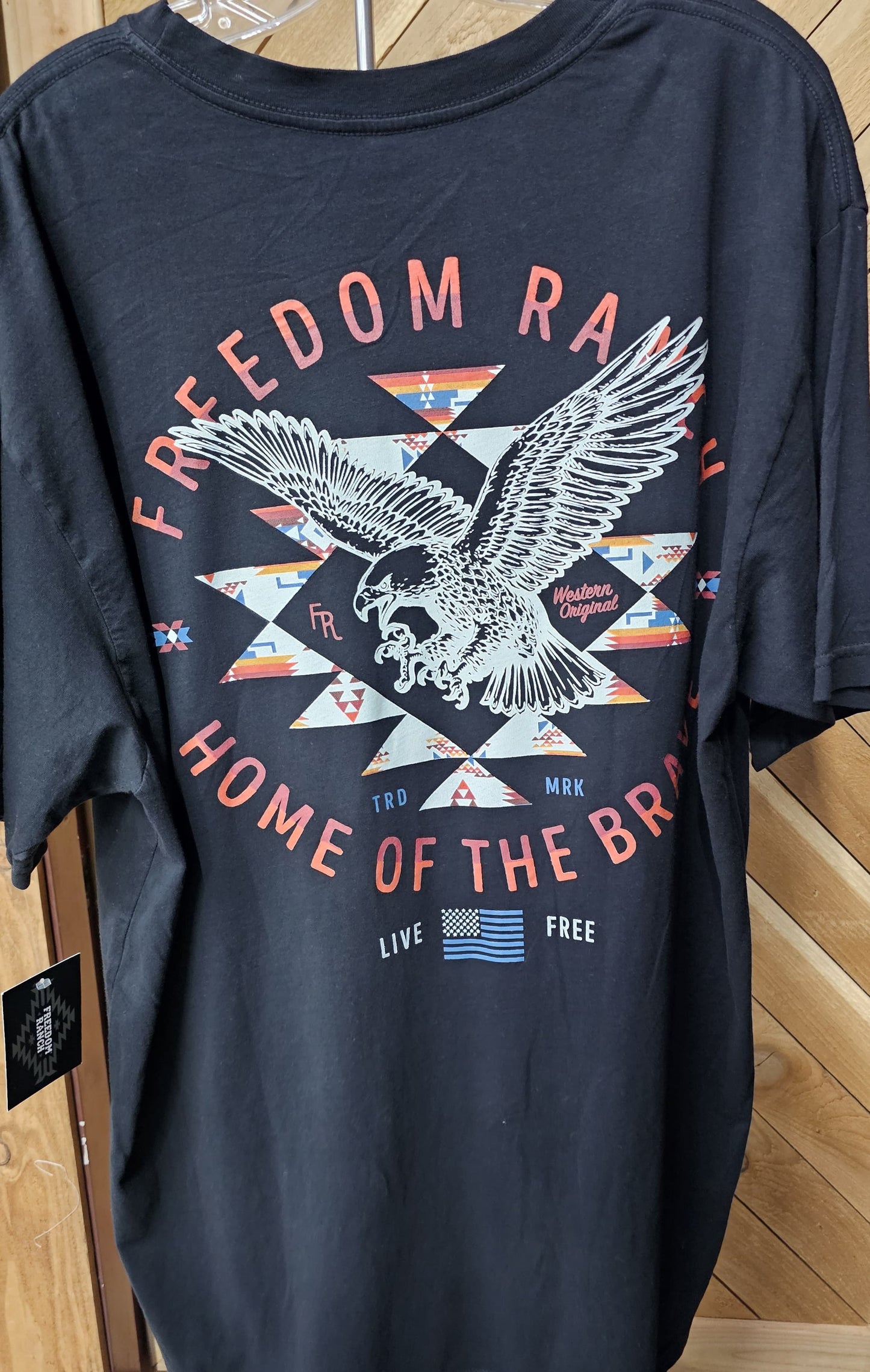 Freedom Ranch FR227 Eagle Brave S/S Tee