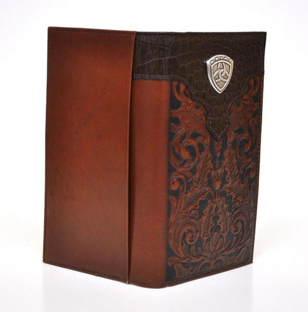 Ariat Rodeo Checkbook Wallet Ariat Gator Floral Rodeo Wallet / Checkbook Cover A3516208 – Cowboy ...