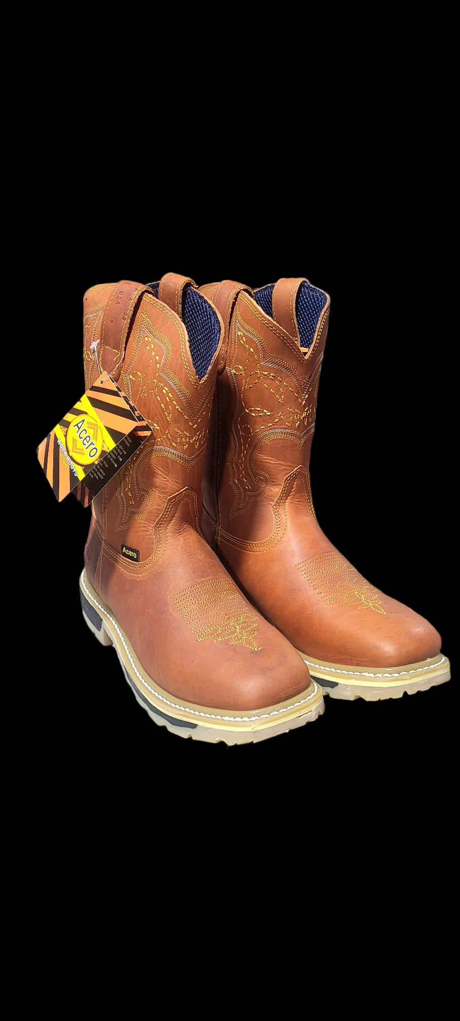ACERO WORK BOOTS Orange Honey AWB1101