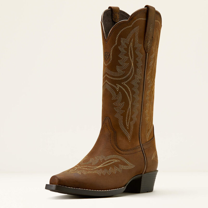 Ariat Casanova Distressed Brown Girls Kids Boot 10061138