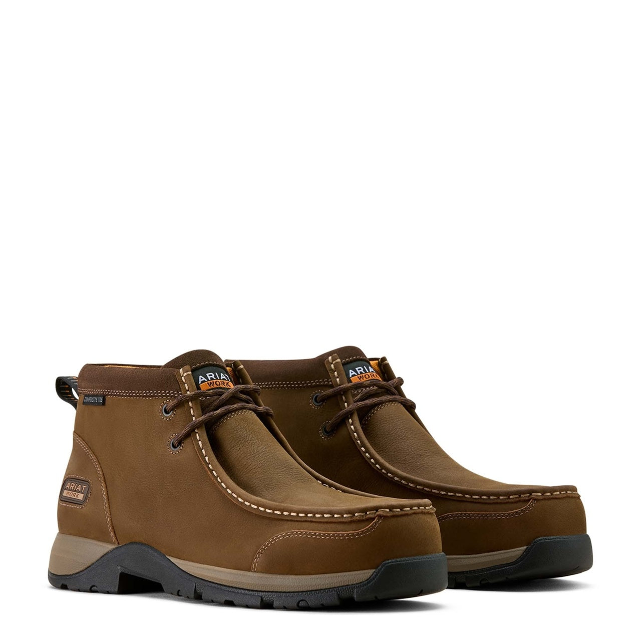 ARIAT EDGE MOC DARK BROWN - BOOT MENS WORK COMPOSITE TOE 10073362
