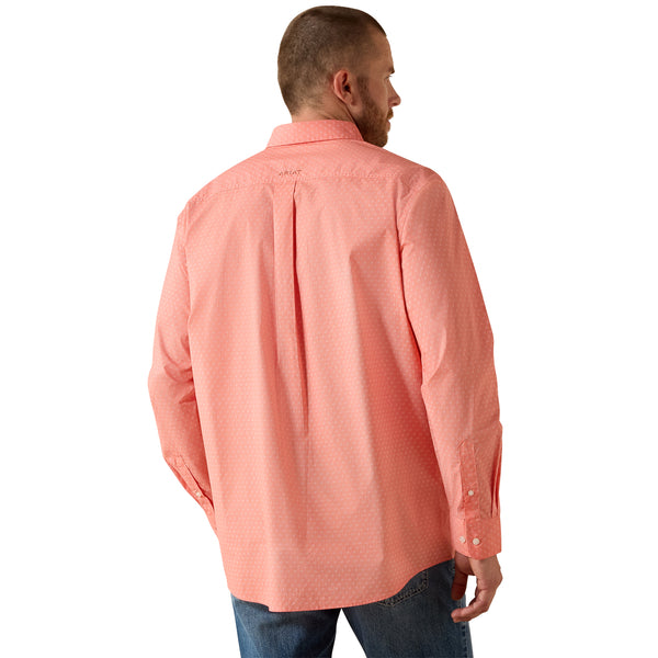 ARIAT JERRY EMBERGLOW SPECKLED PRINT - MENS SHIRT - 10071610