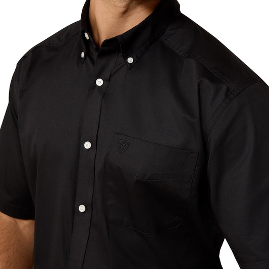 ARIAT LIGHTWEIGHT TWILL BLACK - MENS SHIRT - 10073432