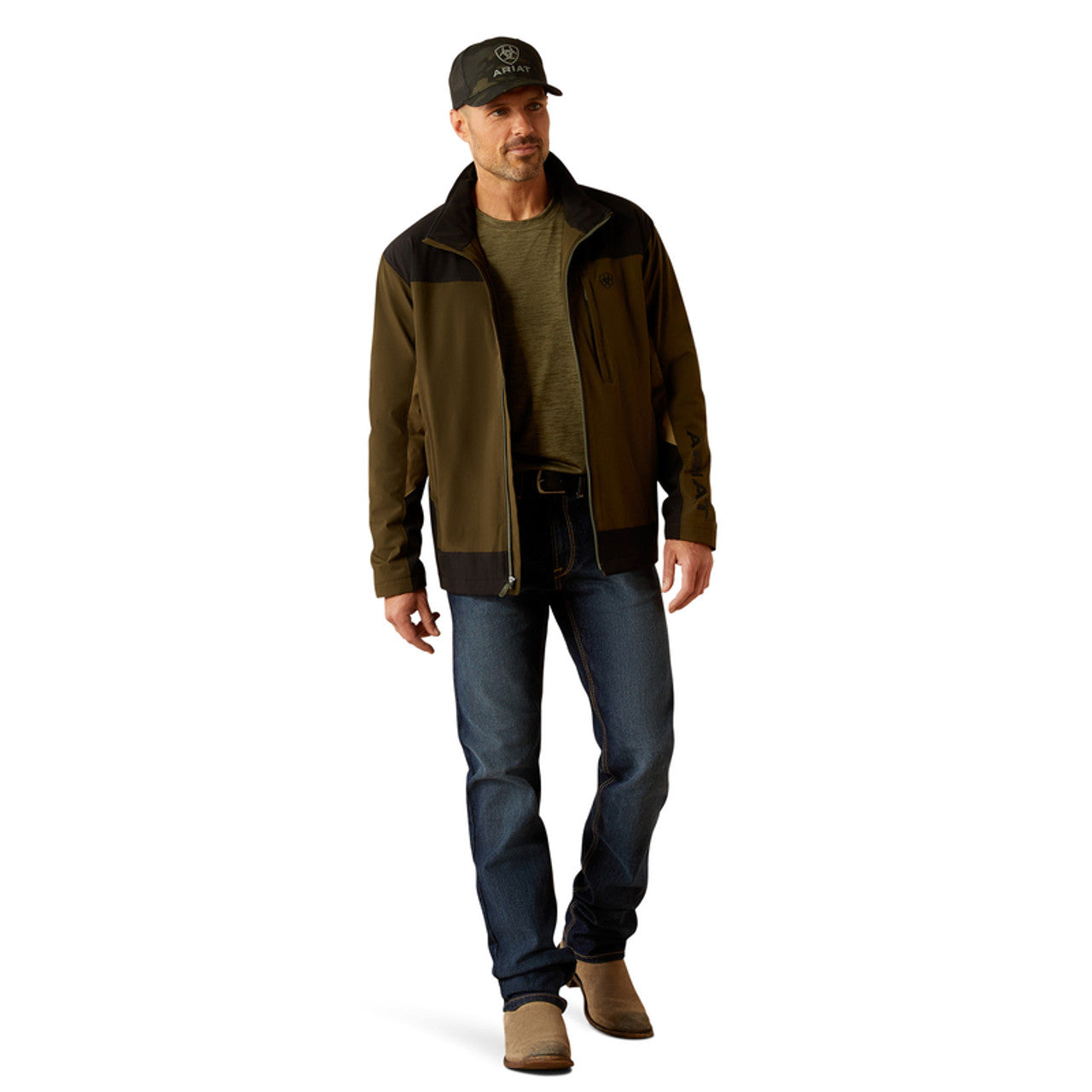 ARIAT PIONEER STRETCHSHELL RELIC - MENS JACKET - 10052478