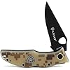 ARIAT Patriot Camo Plain Edge Folding Knife, Multicolored, 3" Blade (Medium)