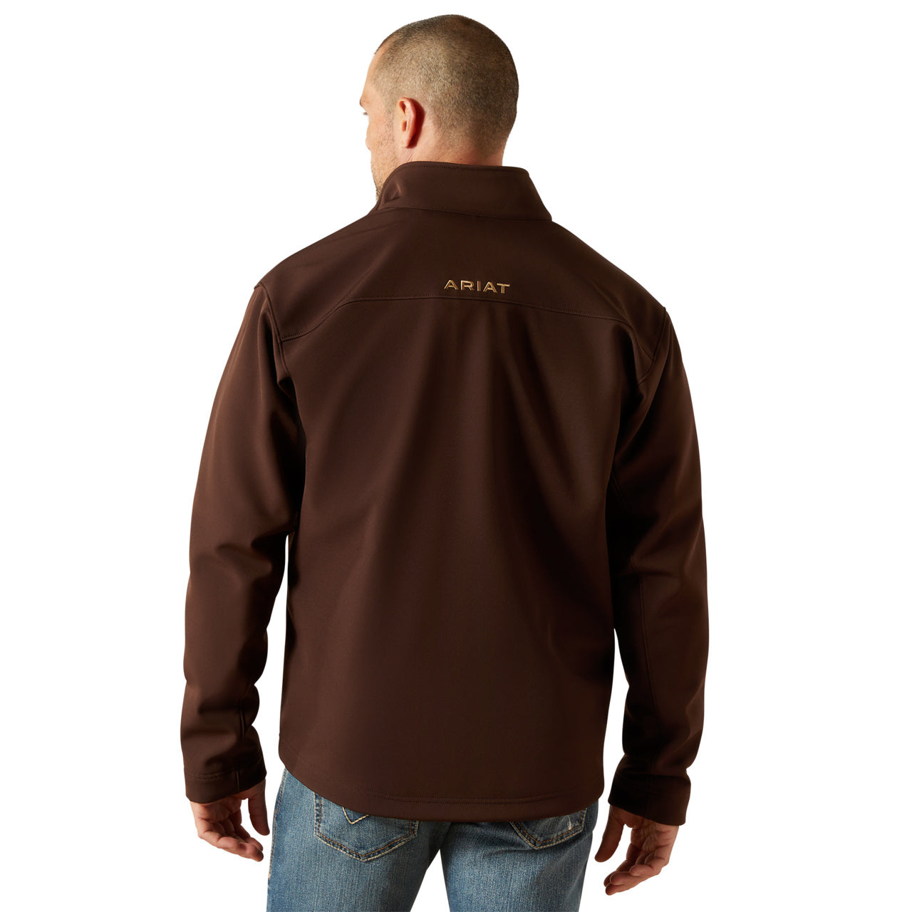 ARIAT VERNON SOFTSHELL COFFE BEAN - MENS JACKET - 10062597