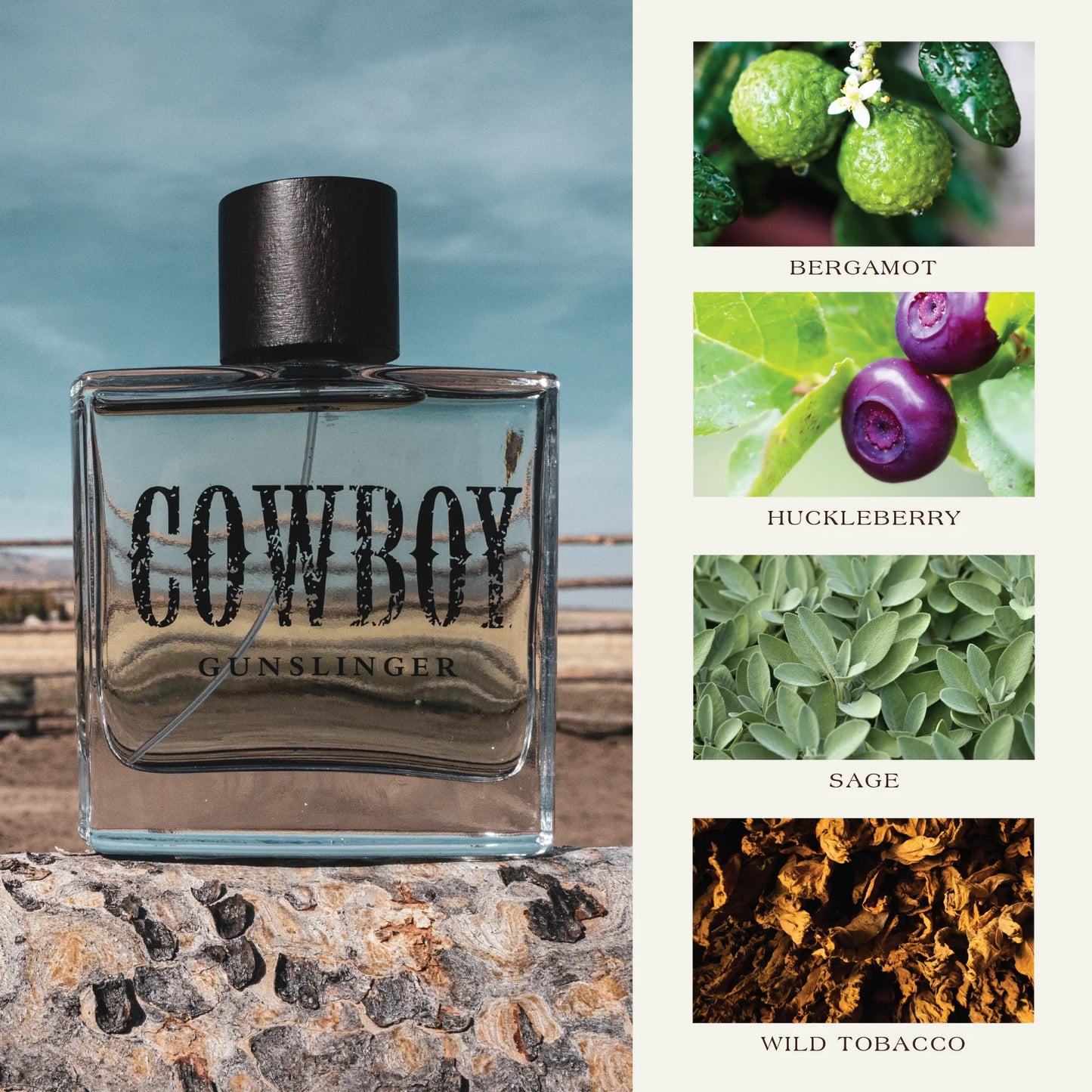 Cowboy Gunslinger Cologne 3.4oz