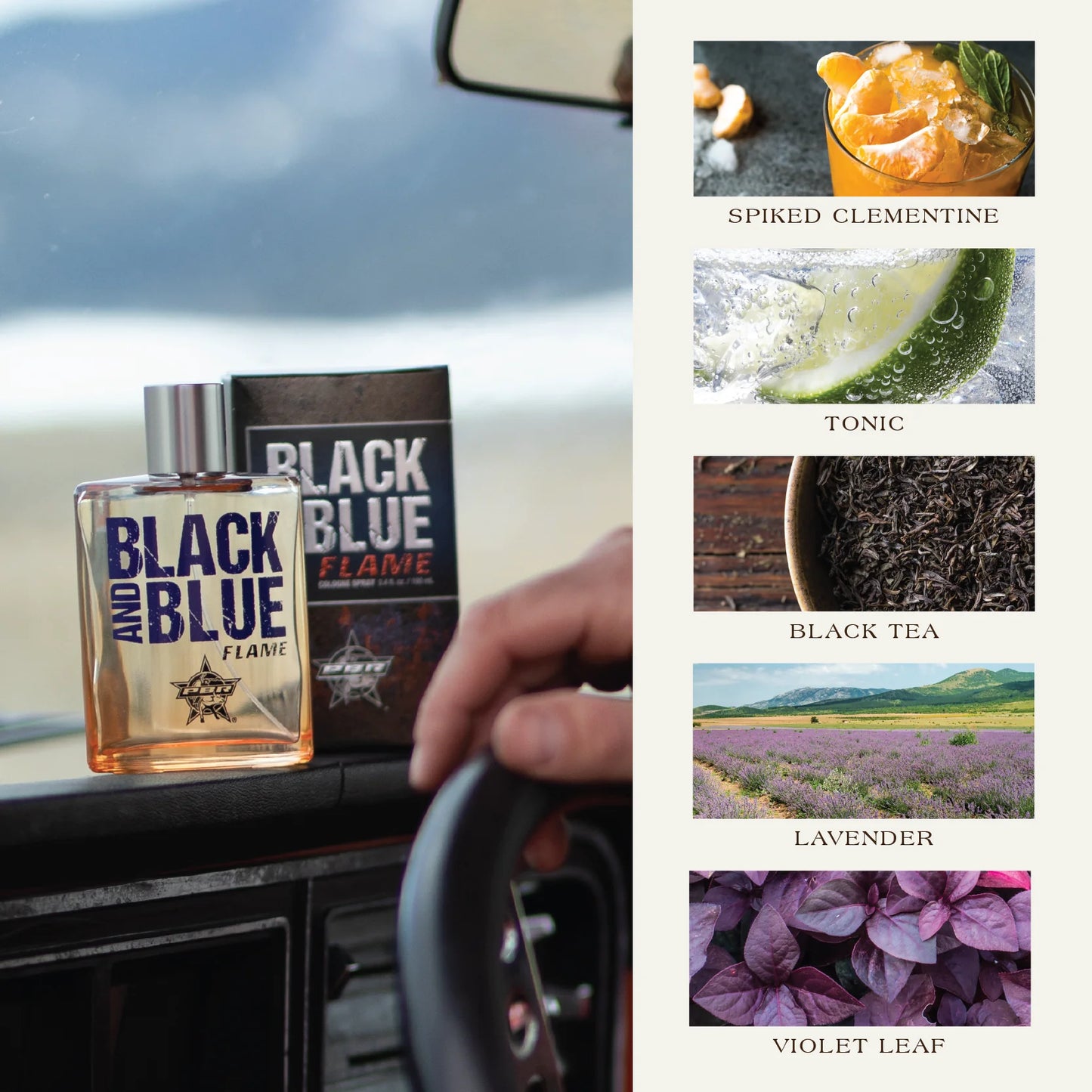 Black and Blue Flame Cologne – 100 ml | 3.4 fl oz