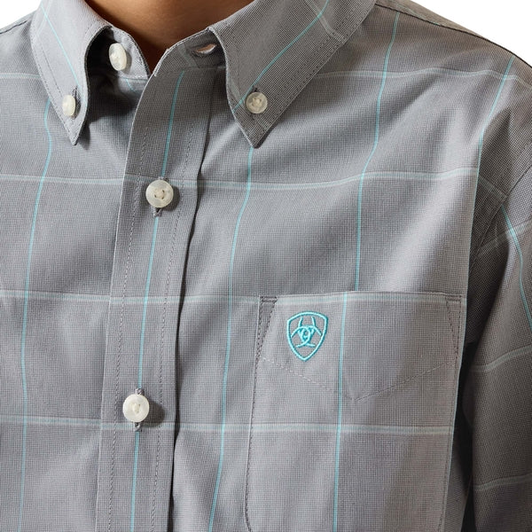 Ariat Youth Pro Series Percie Short Sleeve Western Shirt