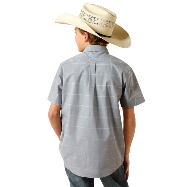 Ariat Youth Pro Series Percie Short Sleeve Western Shirt