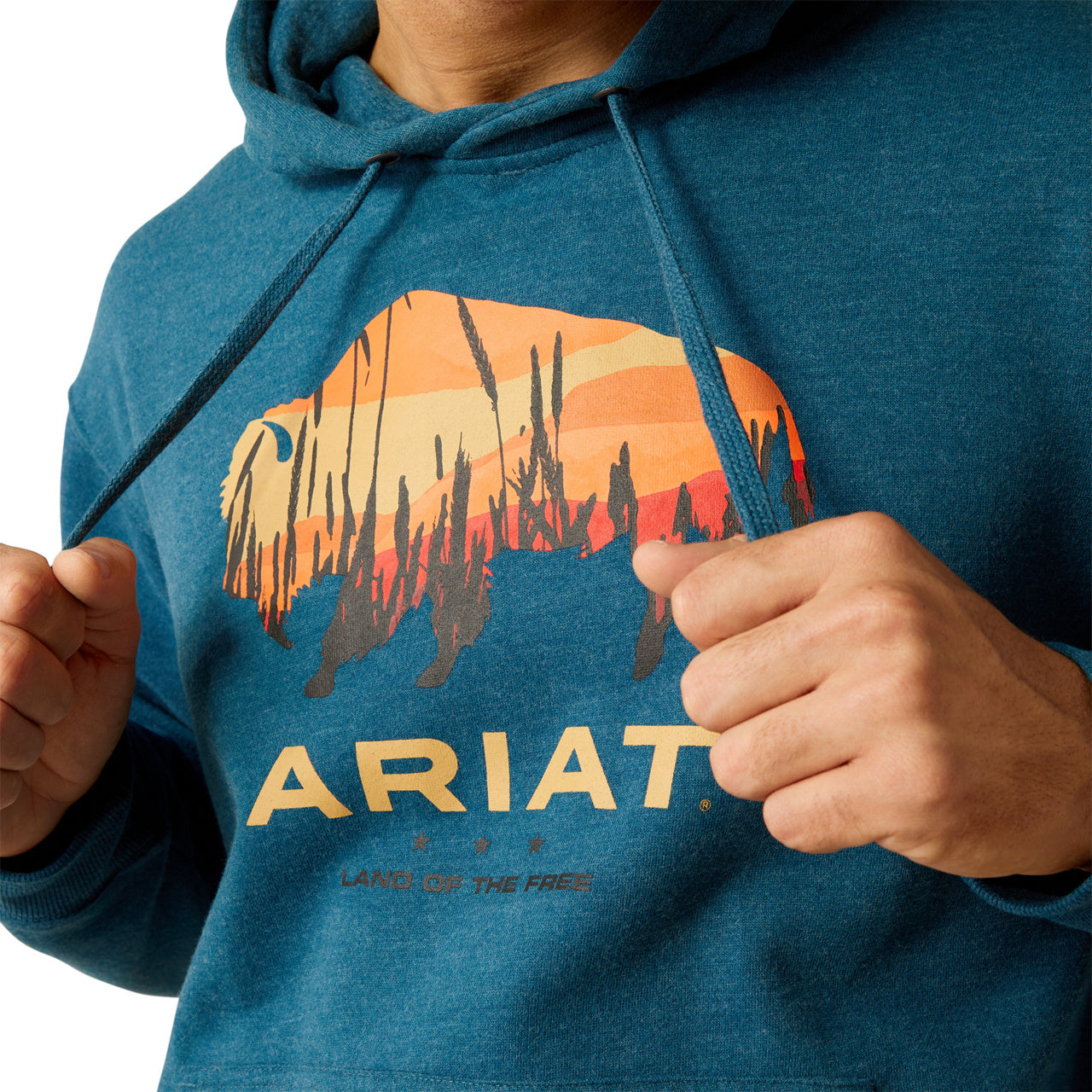 Ariat Bison Plains Hood Hydra Heather 10052459