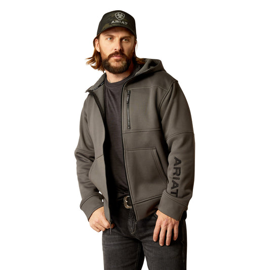 Ariat Logo Tek Fleece 2.0 Full Zip Hood 10051993