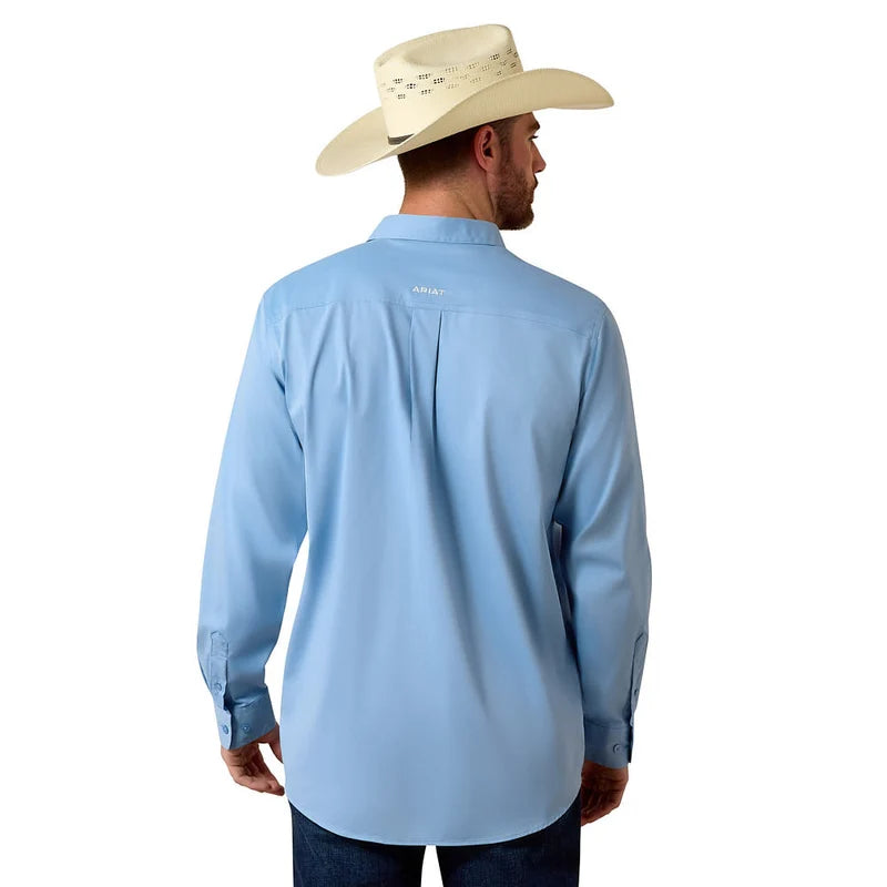 Ariat Men's Everything Long Sleeve Shirt Blue 10079557