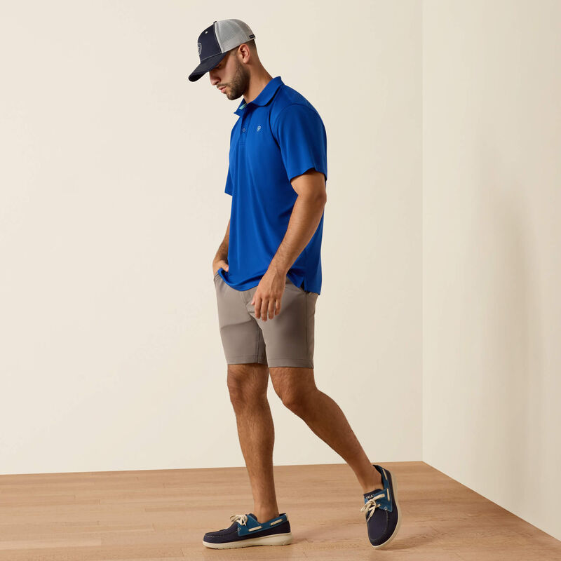 Ariat Men's AriatTEK Blue Quartz Polo 10073482