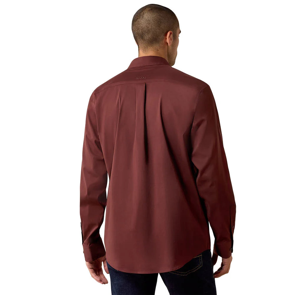 Ariat Men's Everything Bitter Chocolate Classic Fit Shirt 10079570