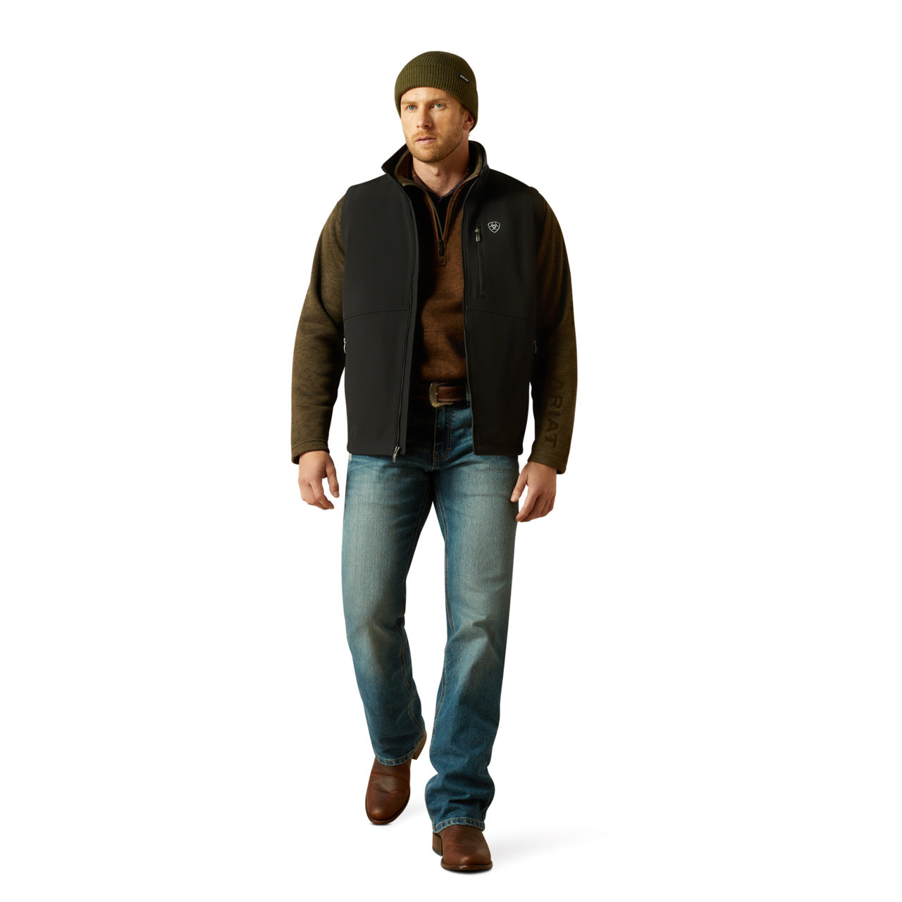 Ariat Men's Black Soft Shell Vest 10062587