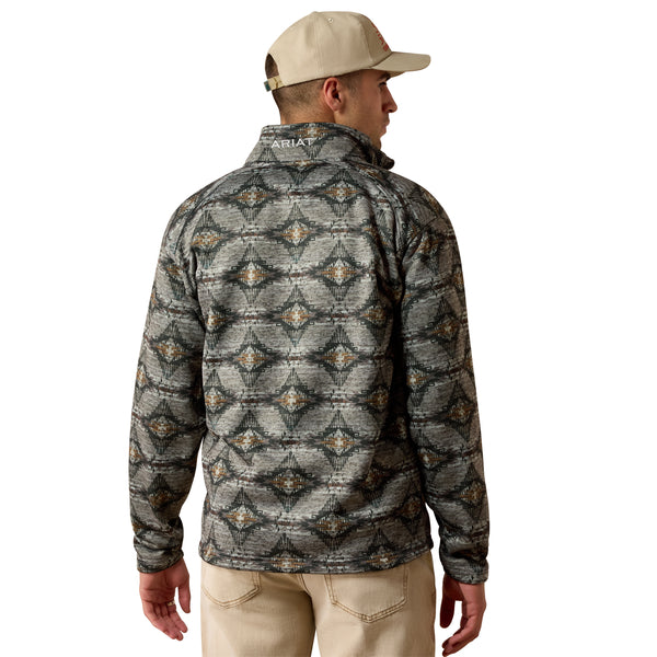 Ariat Men's Caldwell Storm Front Southwest 1/4 Zip Sweater 10081927
