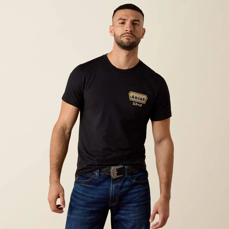 Ariat Men's Frontier Crafted Short Sleeve T-Shirt 10080684