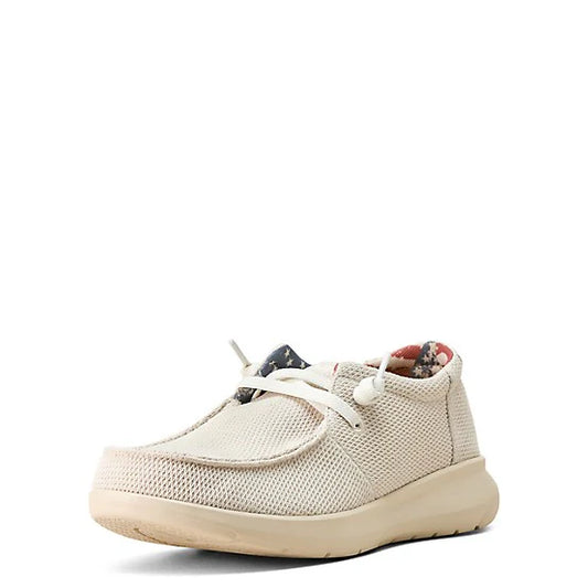 Ariat Men's Hilo Shoes Cream Mesh 10061335