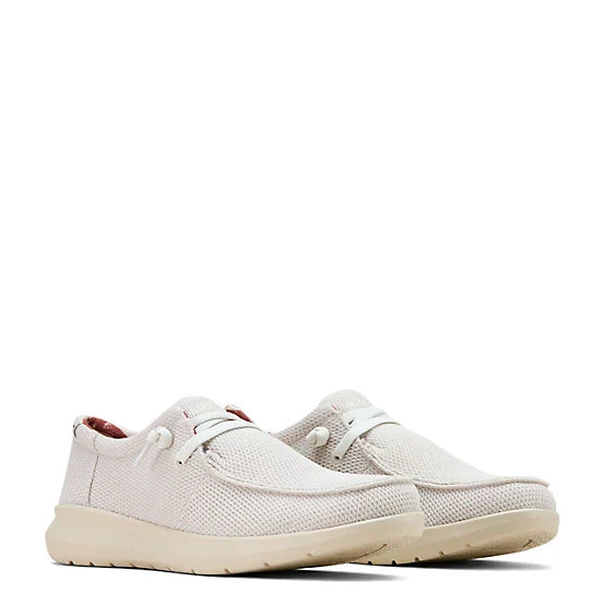 Ariat Men's Hilo Shoes Cream Mesh 10061335