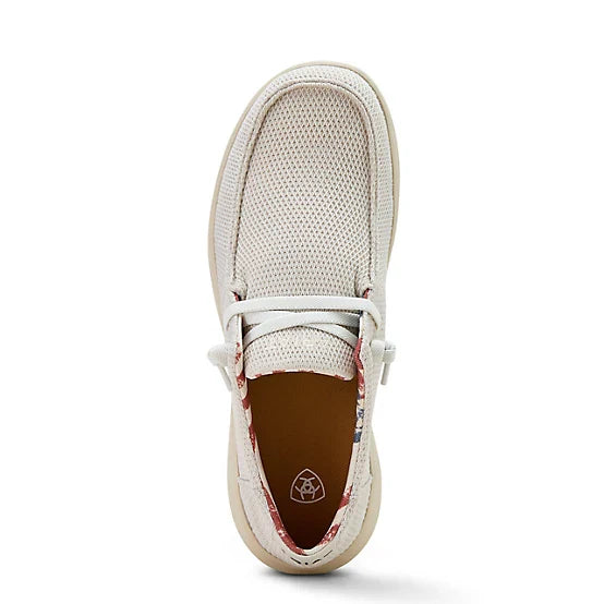 Ariat Men's Hilo Shoes Cream Mesh 10061335