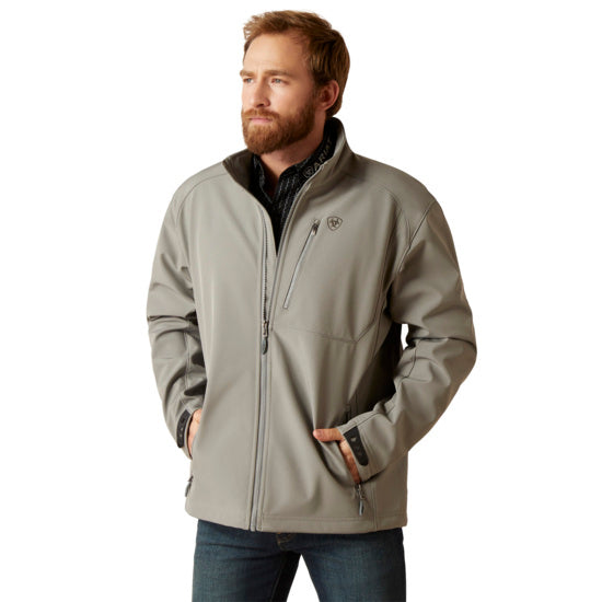 Ariat Men's Jacket Logo 2.0 Softshell Jetty Grey 10046729