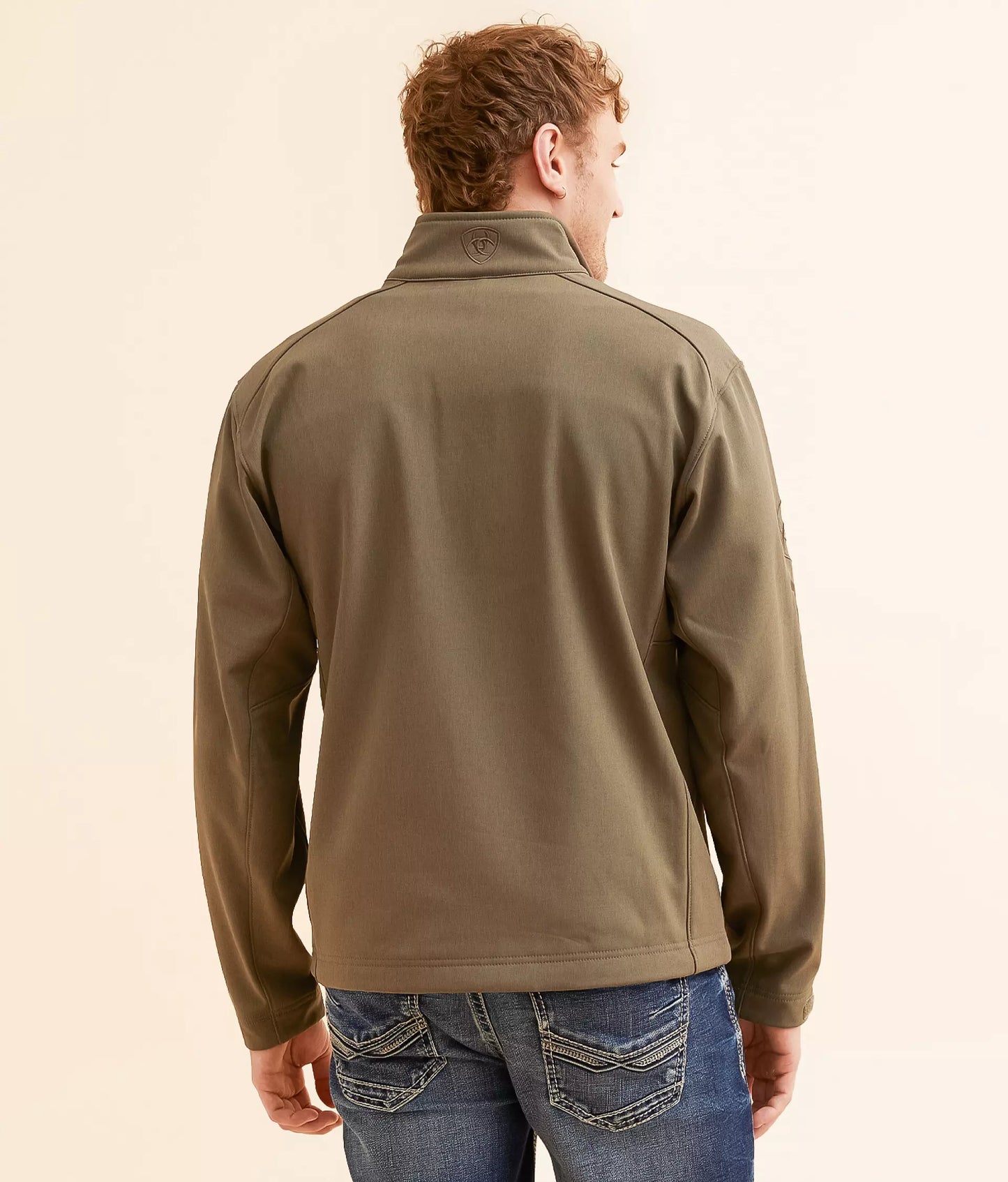 Ariat Men's Logo 2.0 Crocodile Heather Softshell Jacket 10058157