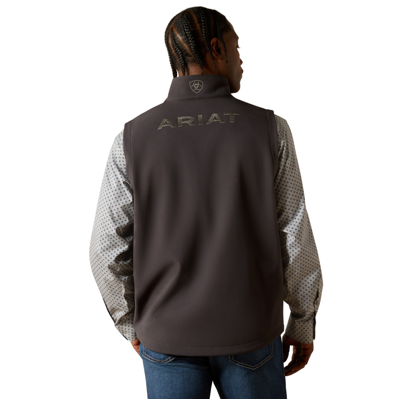 Ariat Men's Logo Phantom Softshell Vest 10062589