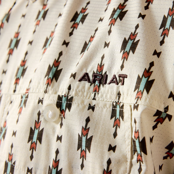 Ariat Men's Printed VentTek 360 Airflow SS Sandshell Shirt 10071662