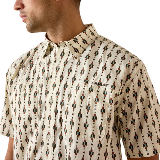 Ariat Men's Printed VentTek 360 Airflow SS Sandshell Shirt 10071662