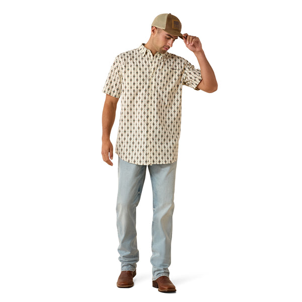 Ariat Men's Printed VentTek 360 Airflow SS Sandshell Shirt 10071662