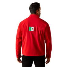 Ariat Men's Red Mexico New Team Softshell Jacket 10033525