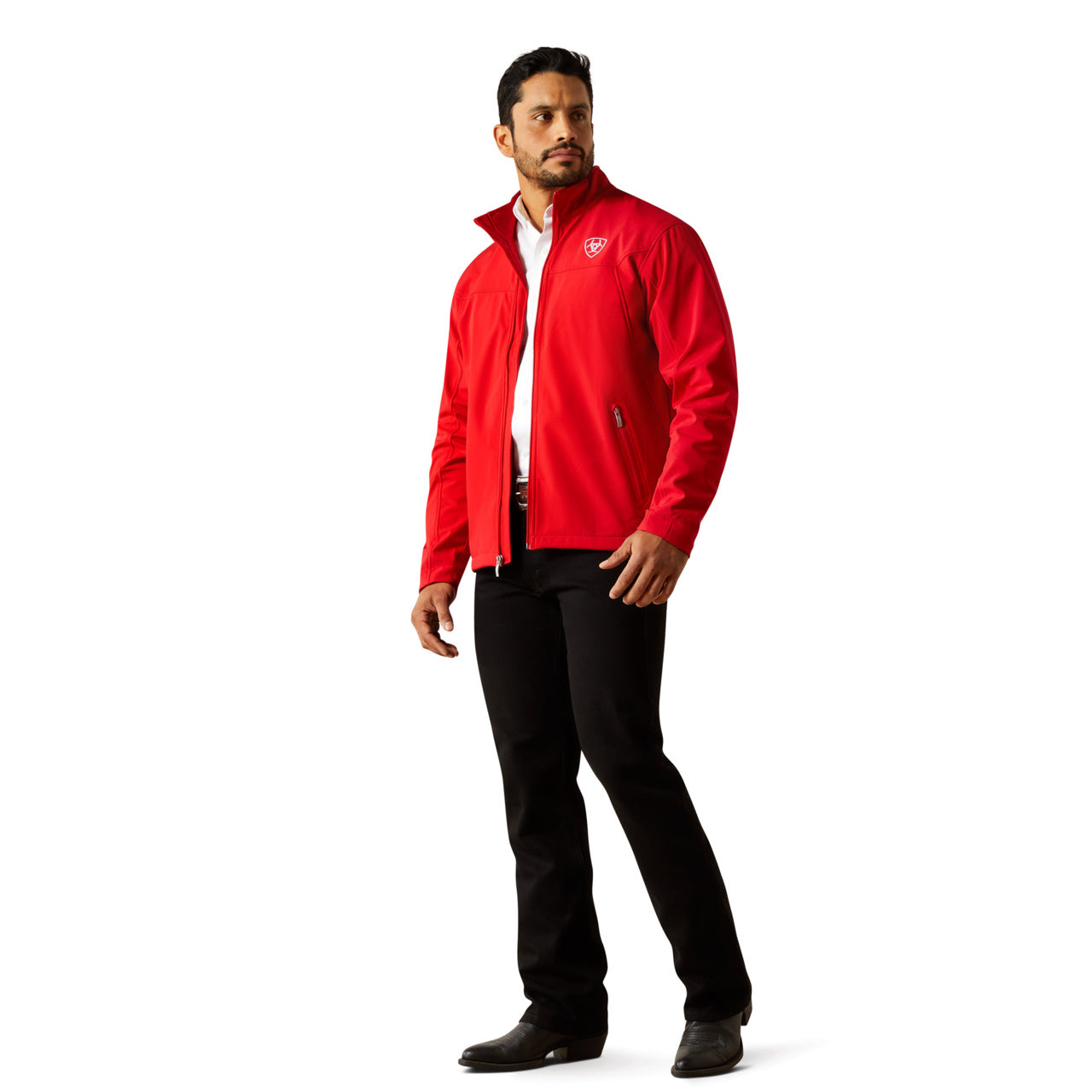 Ariat Men's Red Mexico New Team Softshell Jacket 10033525