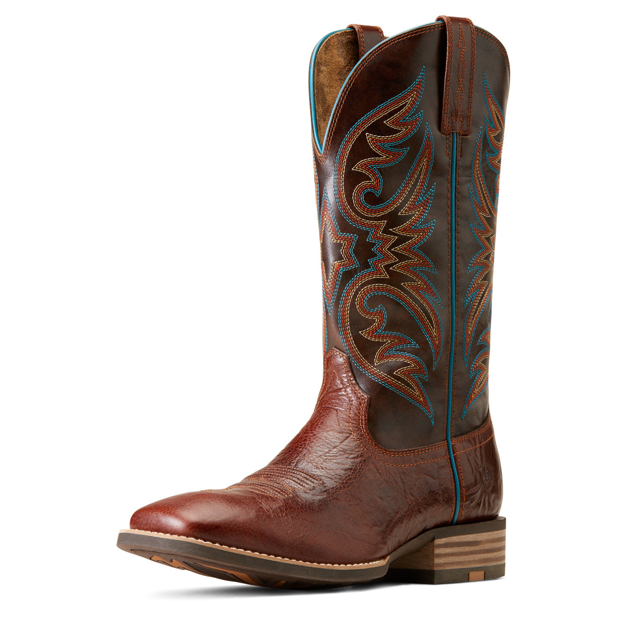 Ariat Men's Ricochet Western Performance Boots - Broad Square Toe 10047024