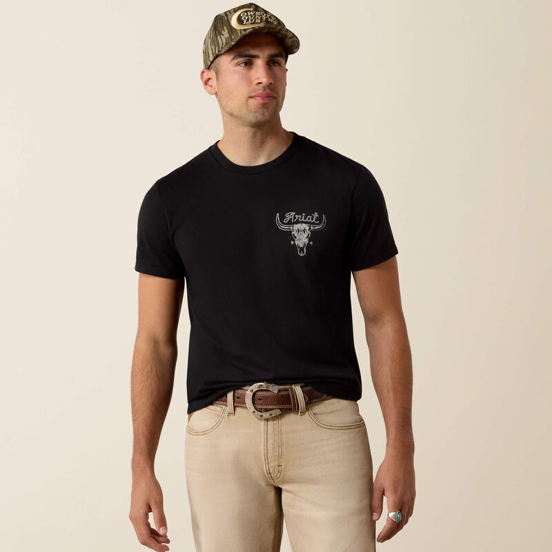 Ariat Men's RoughStock Cattle Short Sleeve T-Shirt 10080688