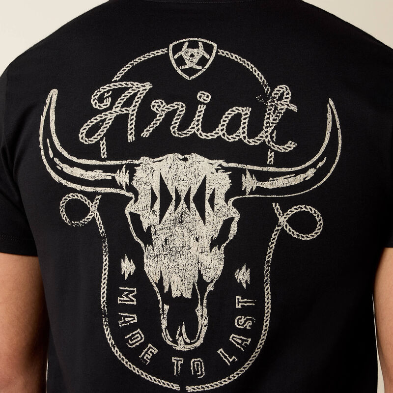 Ariat Men's RoughStock Cattle Short Sleeve T-Shirt 10080688