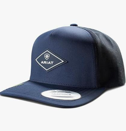 Ariat Men's Rubber Patch Baseball Cap Hat