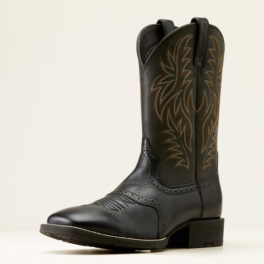 Ariat Men's Sport Performance Western Boots - Broad Square Toe  10016292