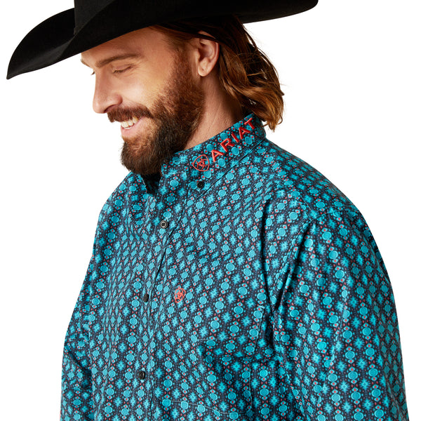 Ariat Men's Team Case Classic Fit Shirt Black 10047349