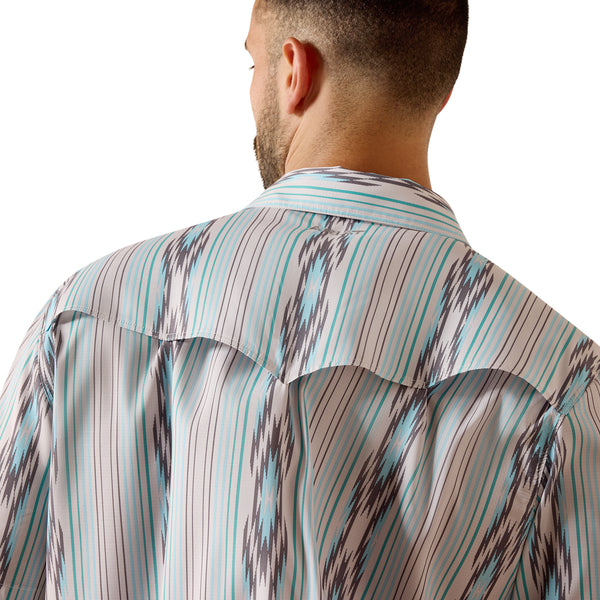Ariat Men's VentTEK Western Snap Shirt | Moonbeam Print 10071047