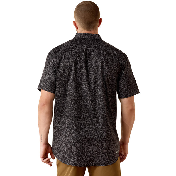 Ariat Men's VentTek 360 Airflow SS Black Shirt 10071660