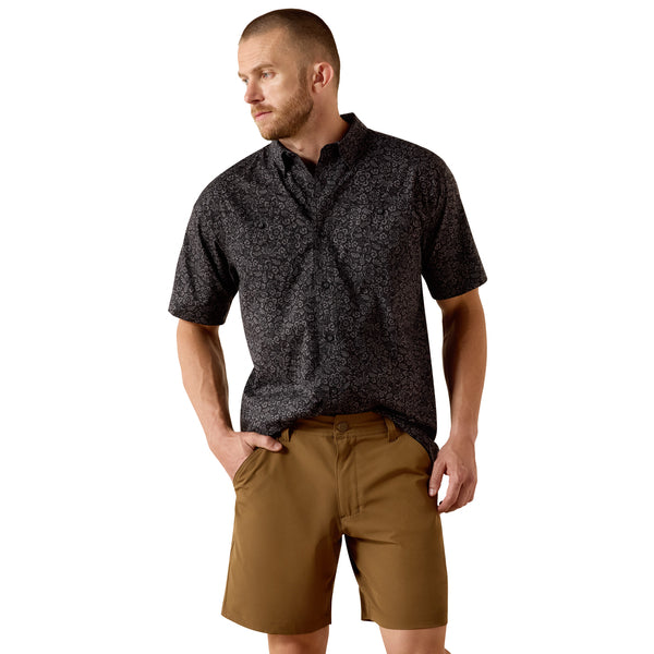 Ariat Men's VentTek 360 Airflow SS Black Shirt 10071660