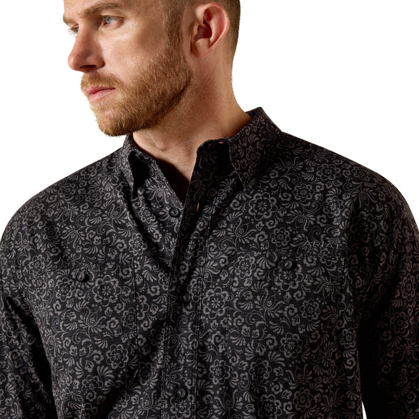 Ariat Men's VentTek 360 Airflow SS Black Shirt 10071660