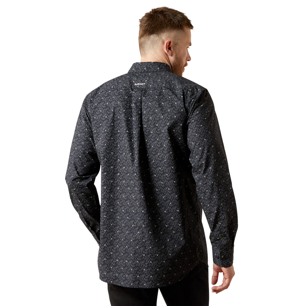 Ariat Men's Wheaton Fitted Long Sleeve Shirt 10065964