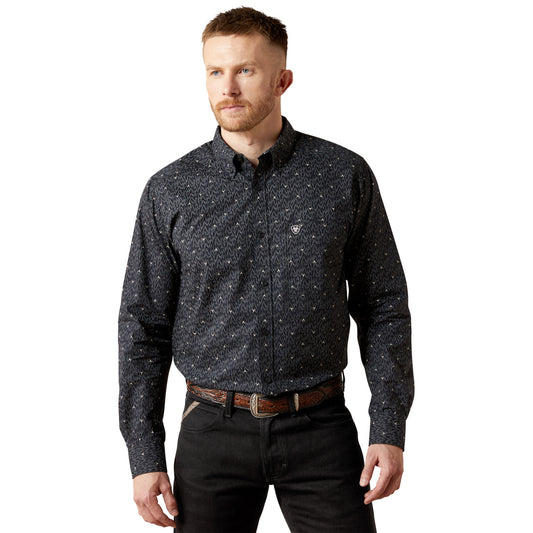 Ariat Men's Wheaton Fitted Long Sleeve Shirt 10065964