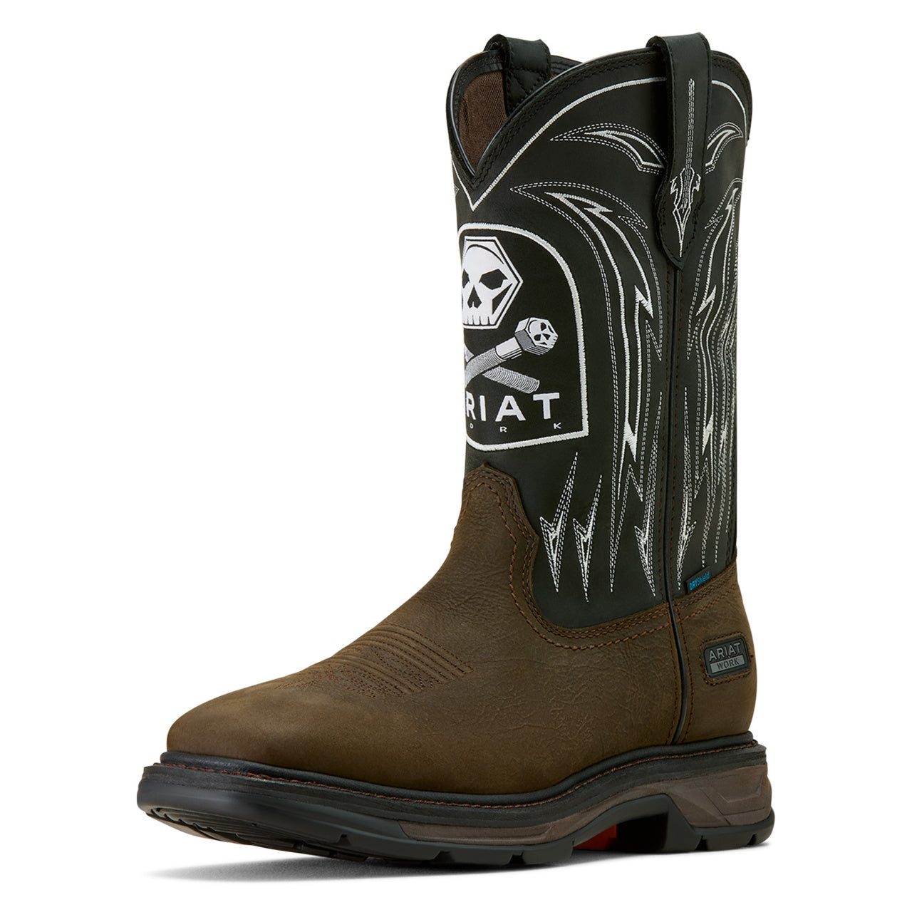 Ariat Men's WorkHog® XT Bolt Skull H20 Waterproof Work Boots 10074286
