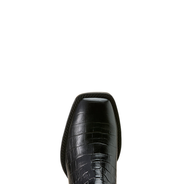 Ariat Mens Booker Chelsea Wide Square Toe Western Boots Black - 10074163